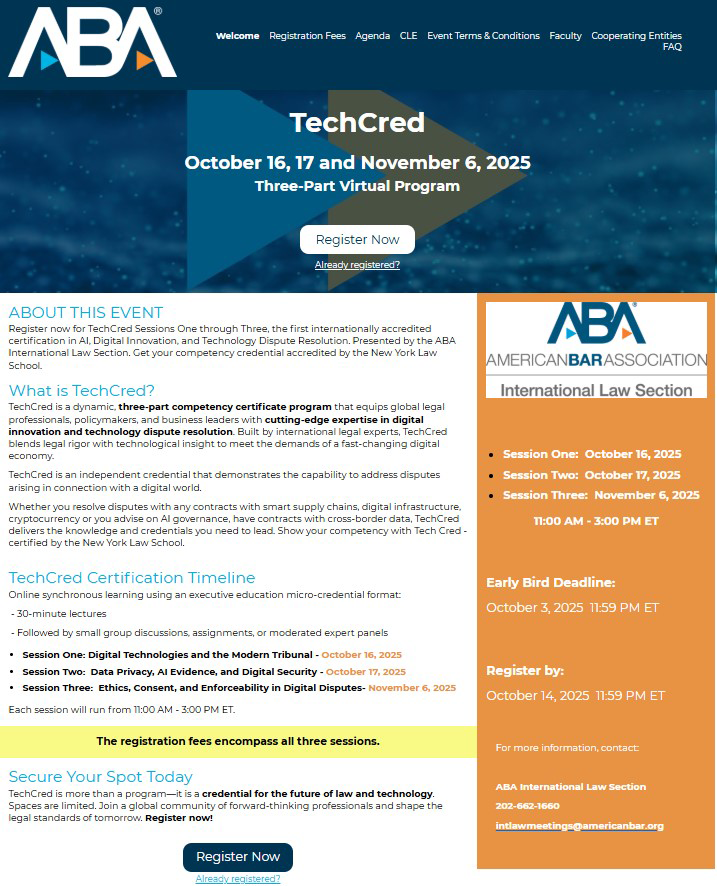 TechCred Three-Part Virtual Certification Program